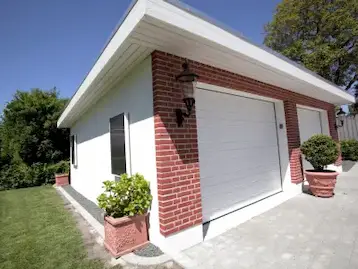 SolarVenti® Anwendung an Garage